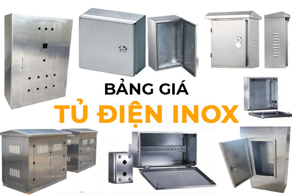 bảng giá tủ điện inox