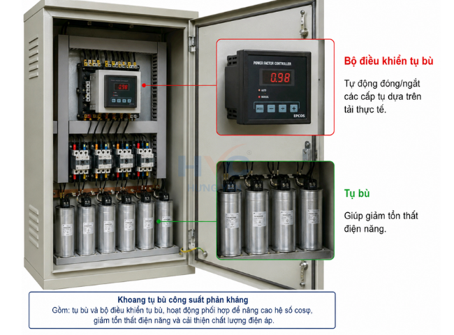 Cấu tạo tủ điện phân phối tổng MSB